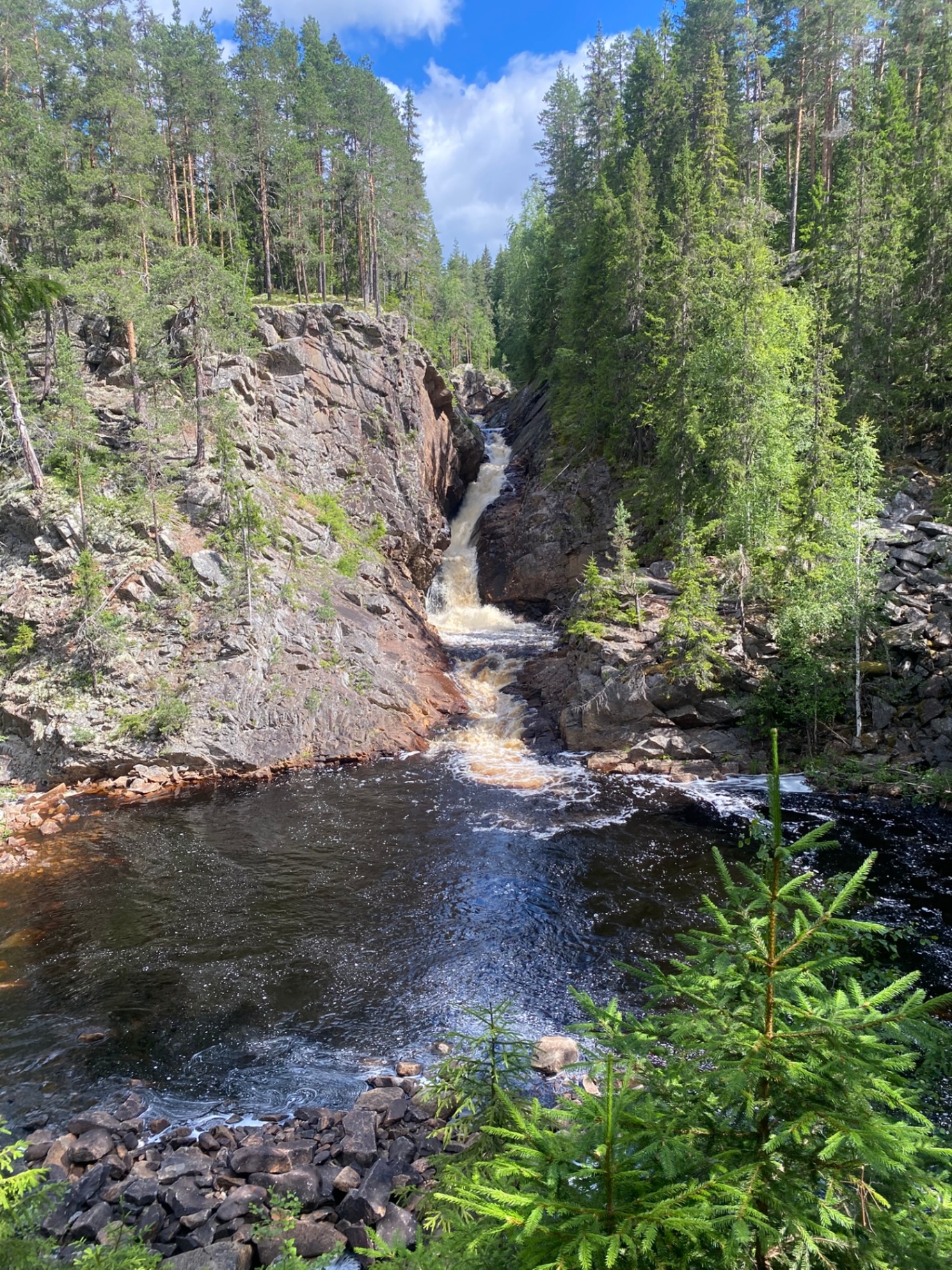 Vattenfall i Nordligaste Värmland